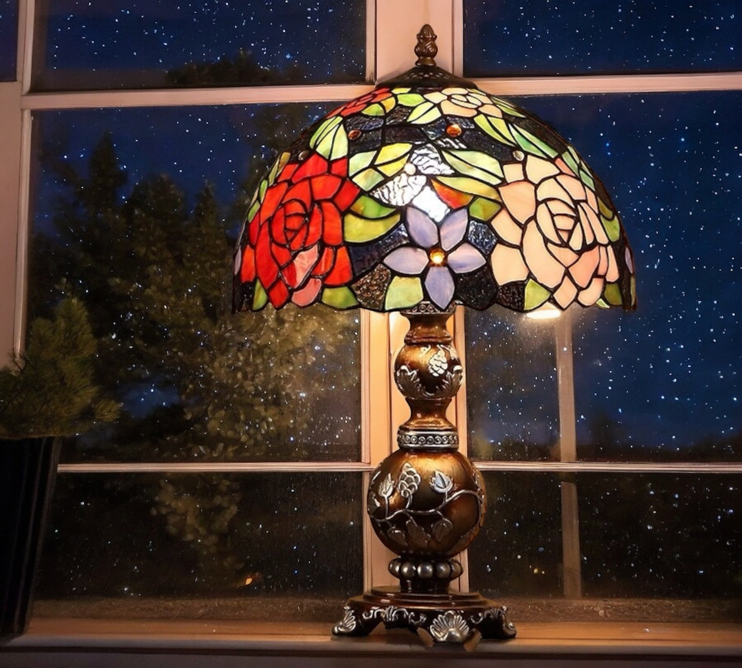 Tiffany Table Lamp (12079)