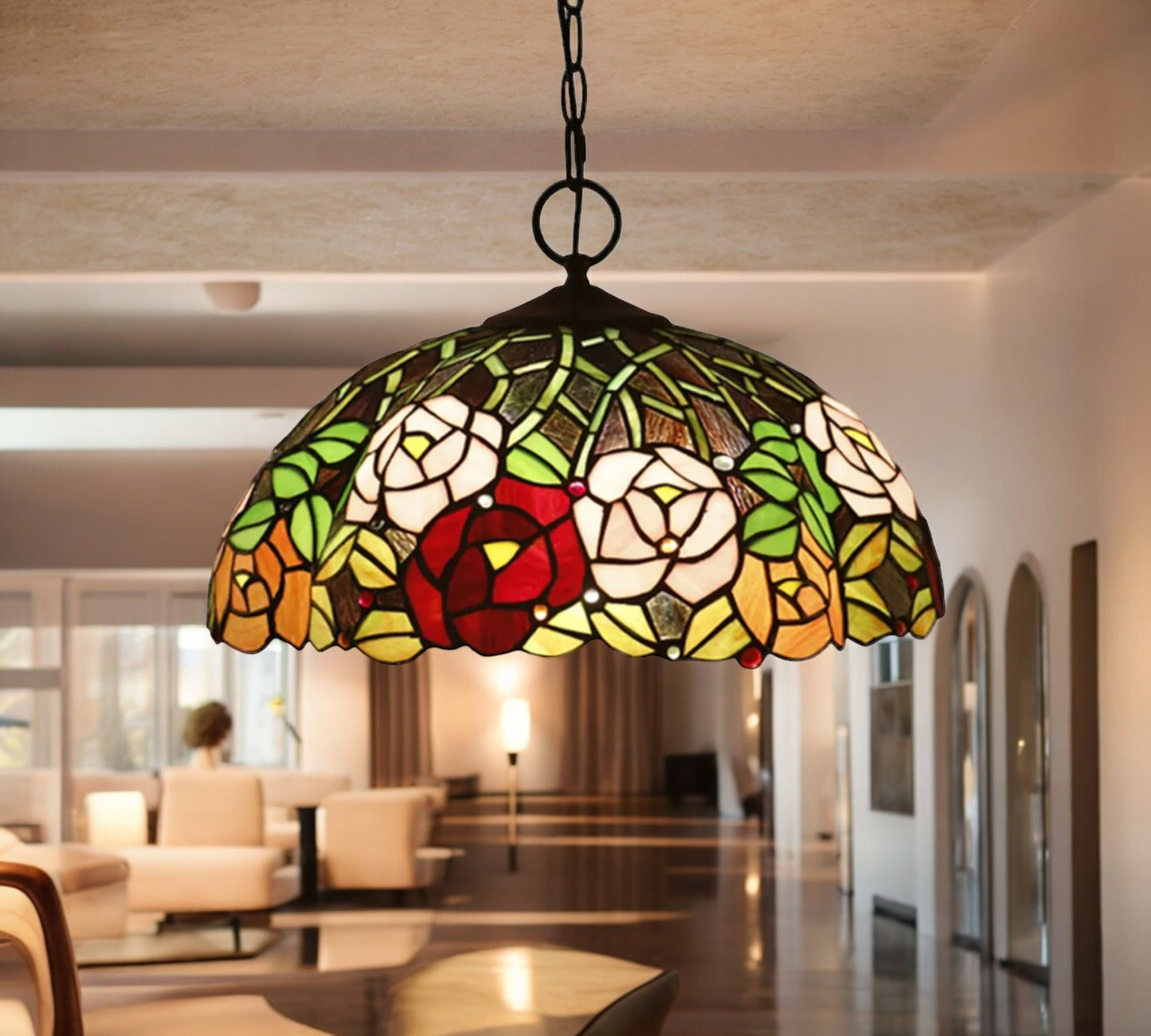 Tiffany Pendant Lamp 40cm shade (16078C)