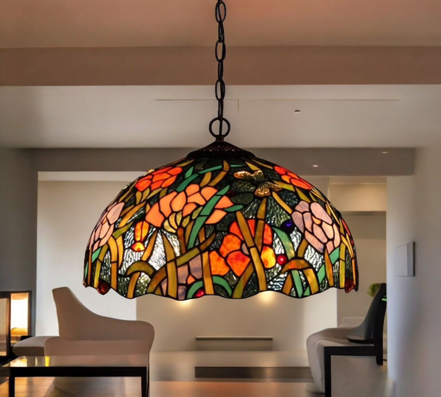 Tiffany Pendant Lamp 40cm shade (16073C)