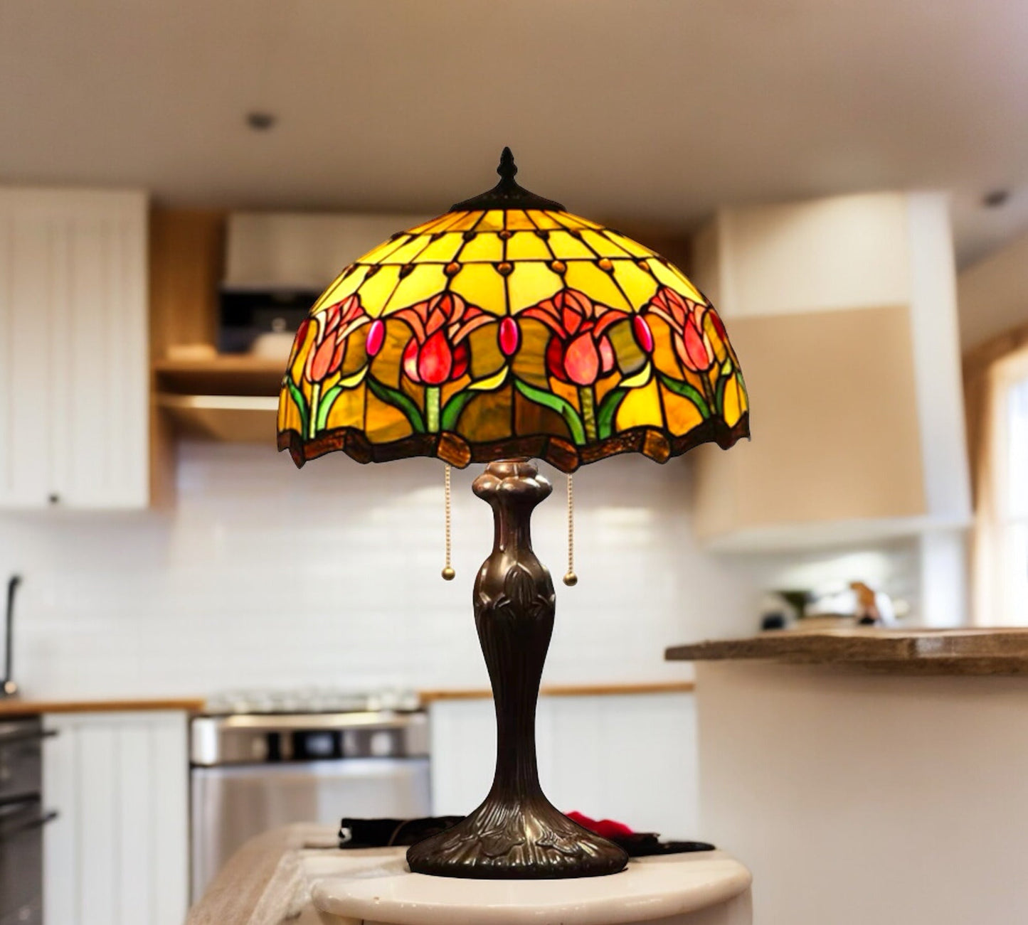 Tiffany Table Lamp 40cm Shade (15032)