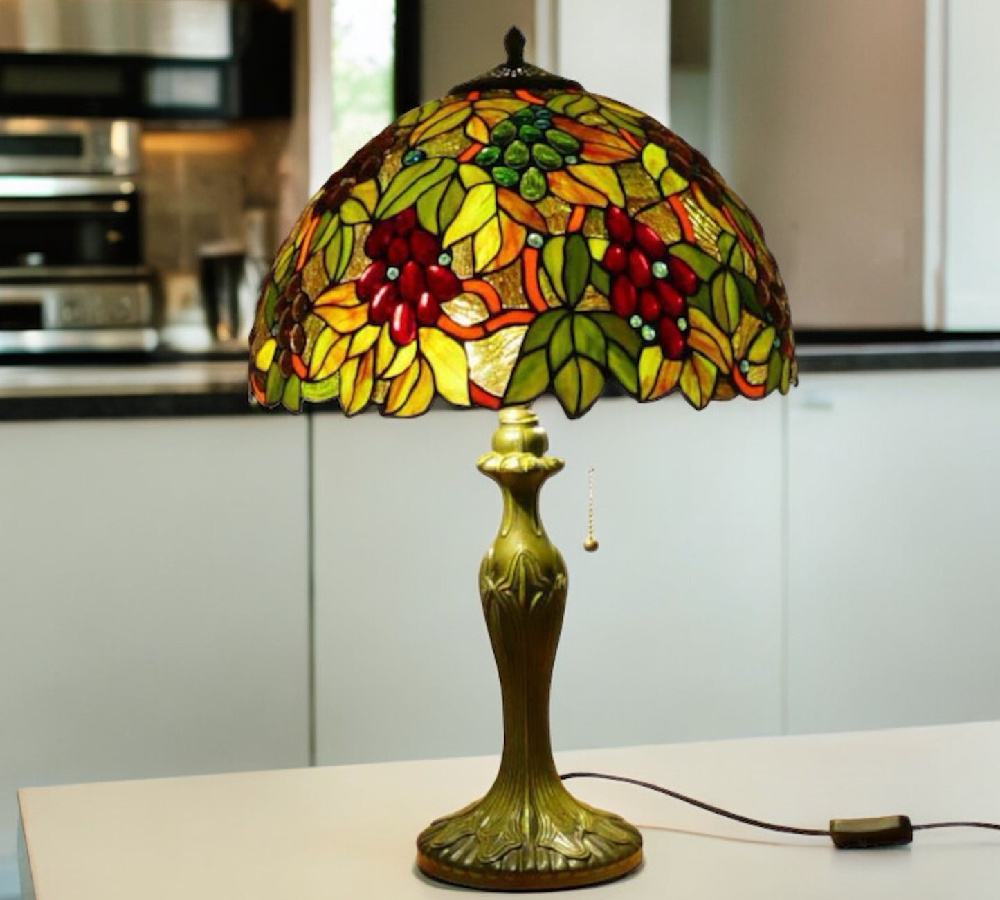 Tiffany Table Lamp 40cm Shade (15001)