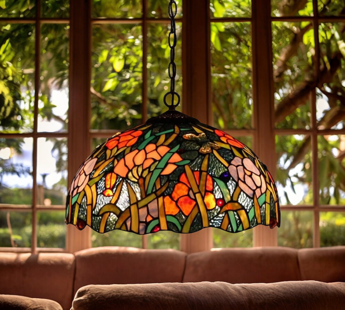 Tiffany Pendant Lamp 40cm shade (16073C)