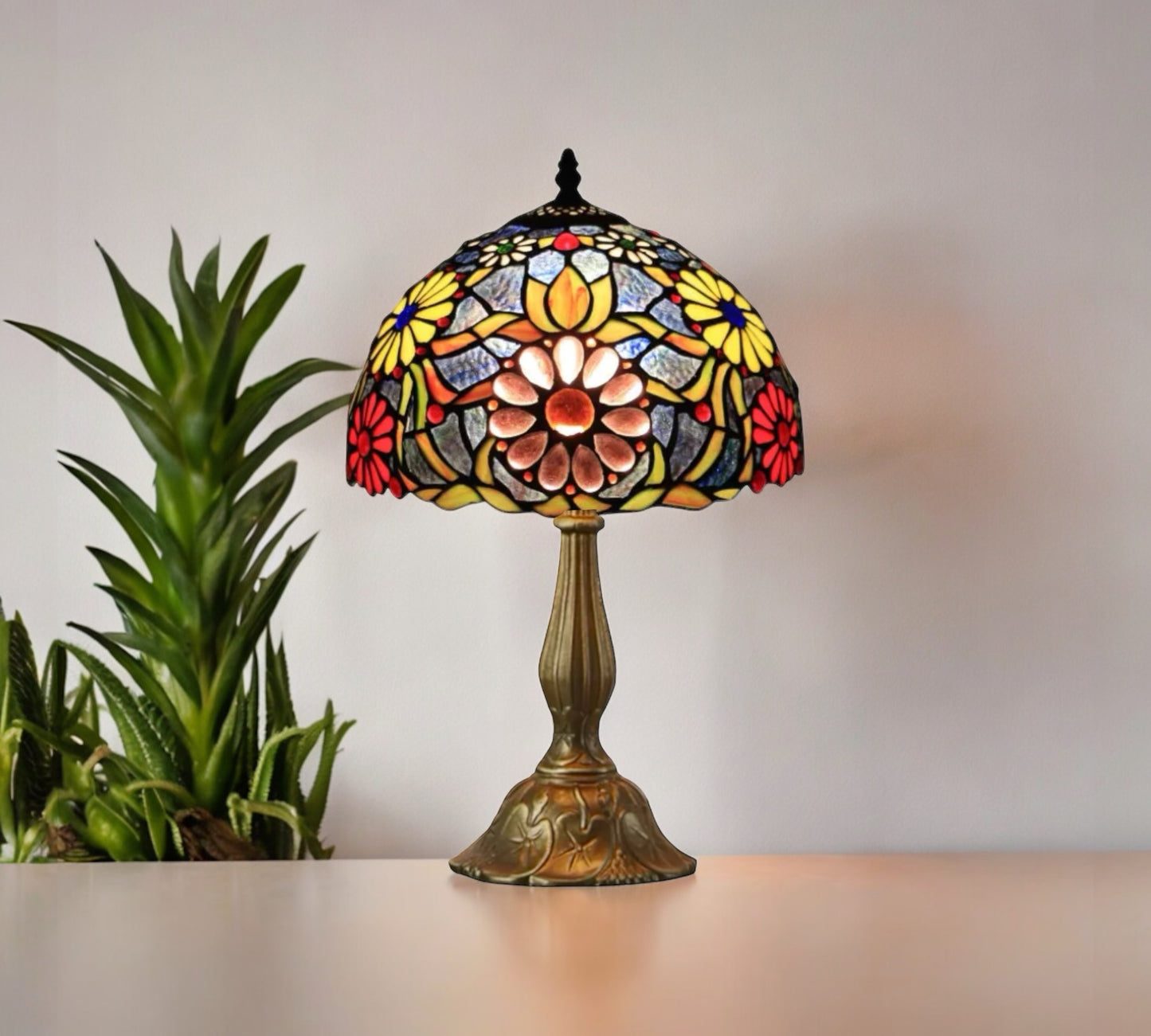 Tiffany Table Lamp (12096)