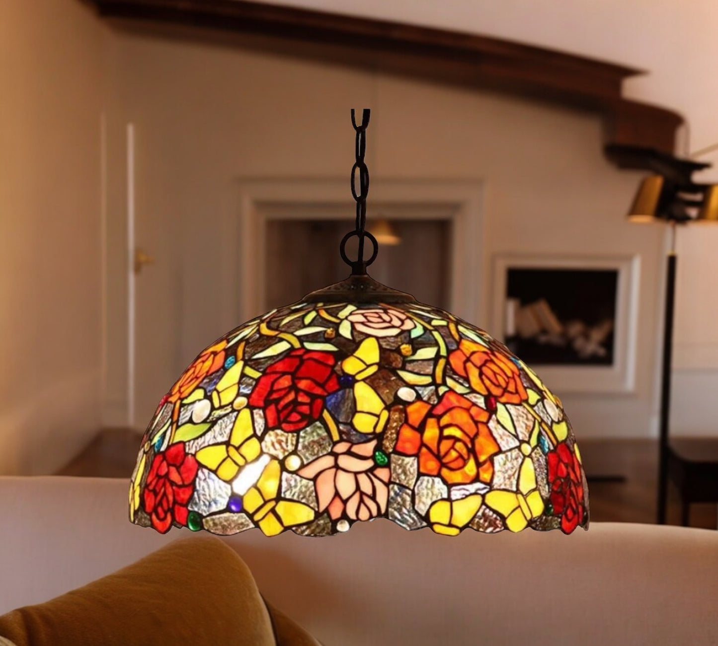 Tiffany Pendant Lamp 40cm shade (16074C)