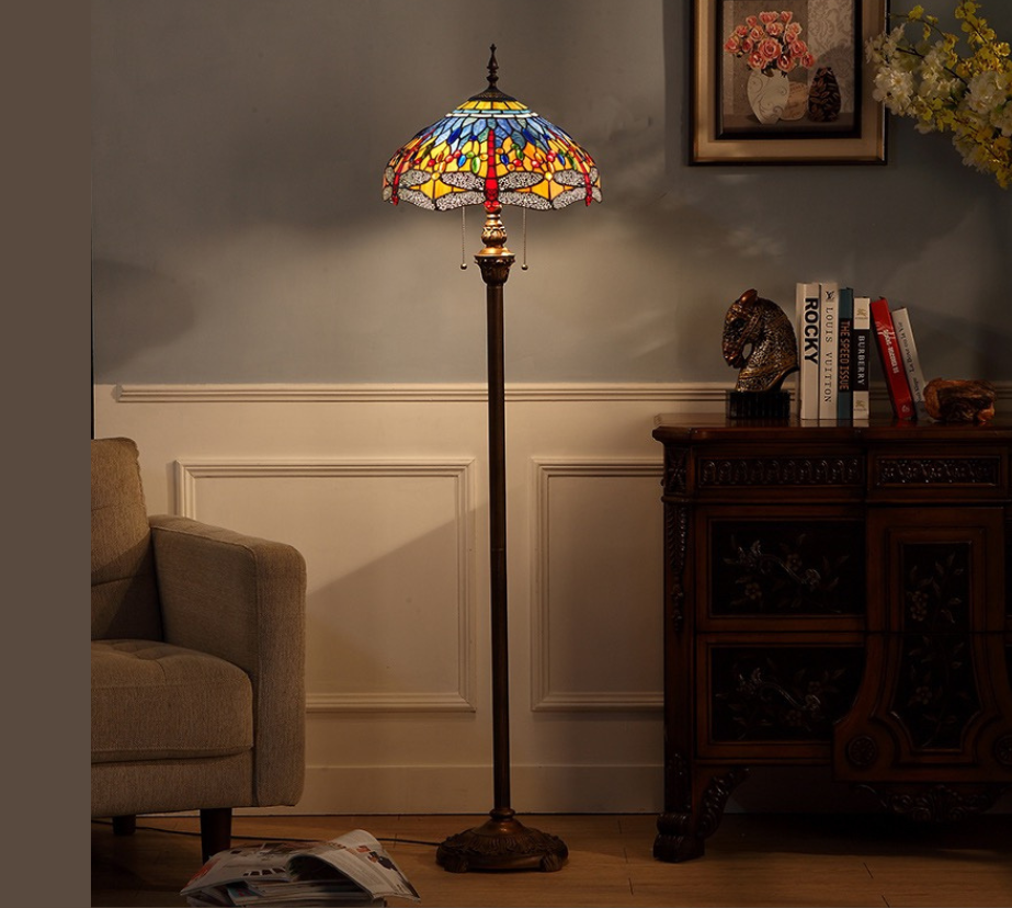 Tiffany Floor Lamp (16031)