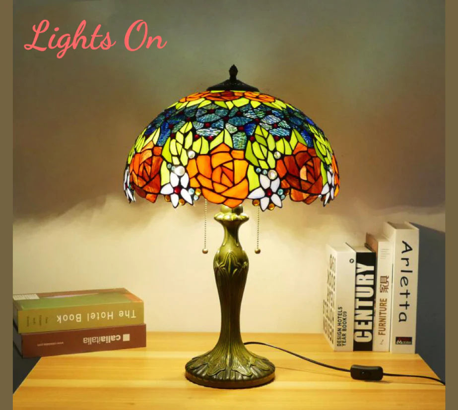 Tiffany Table Lamp 40cm Shade (15013)