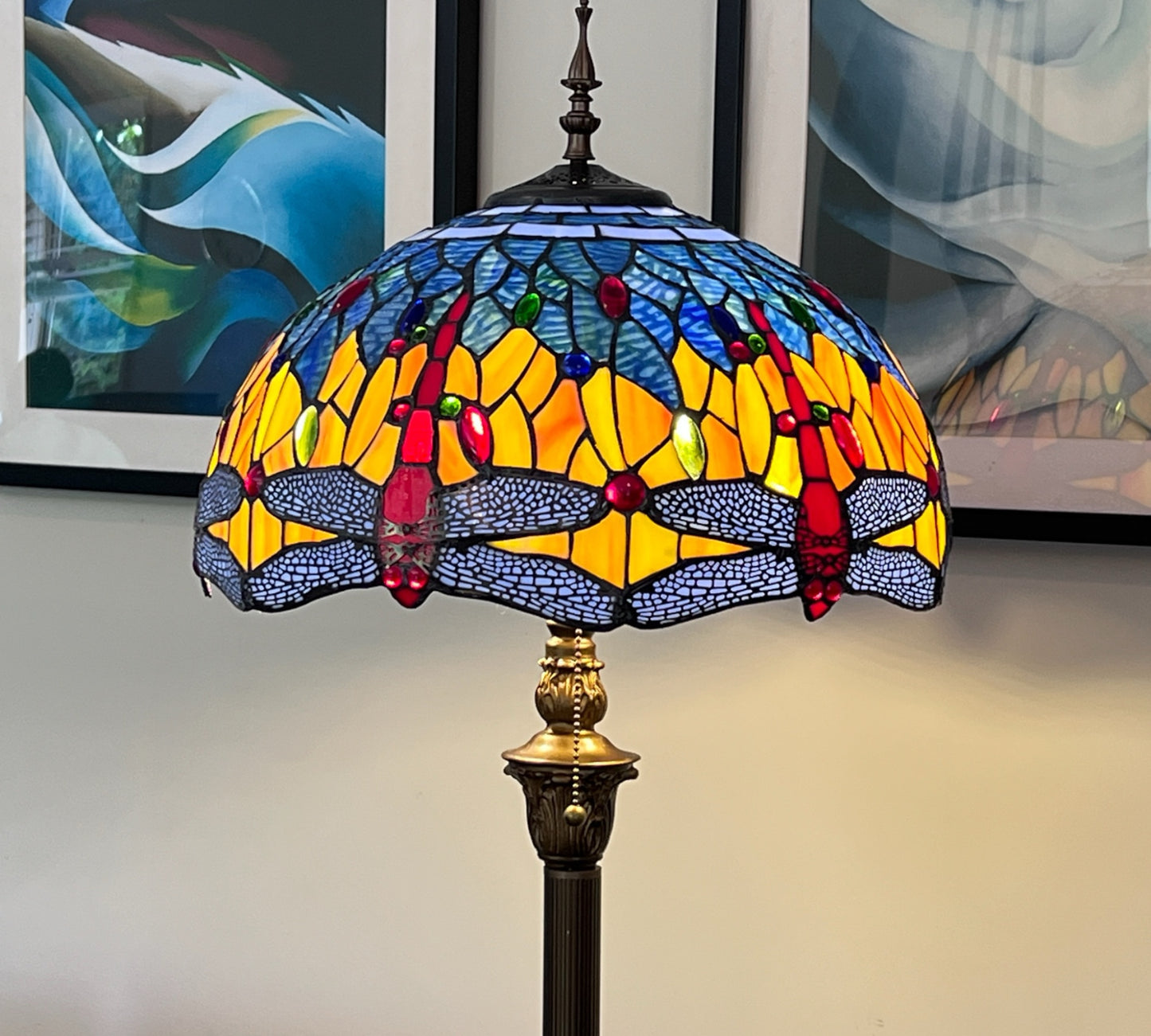 Tiffany Floor Lamp (16117)