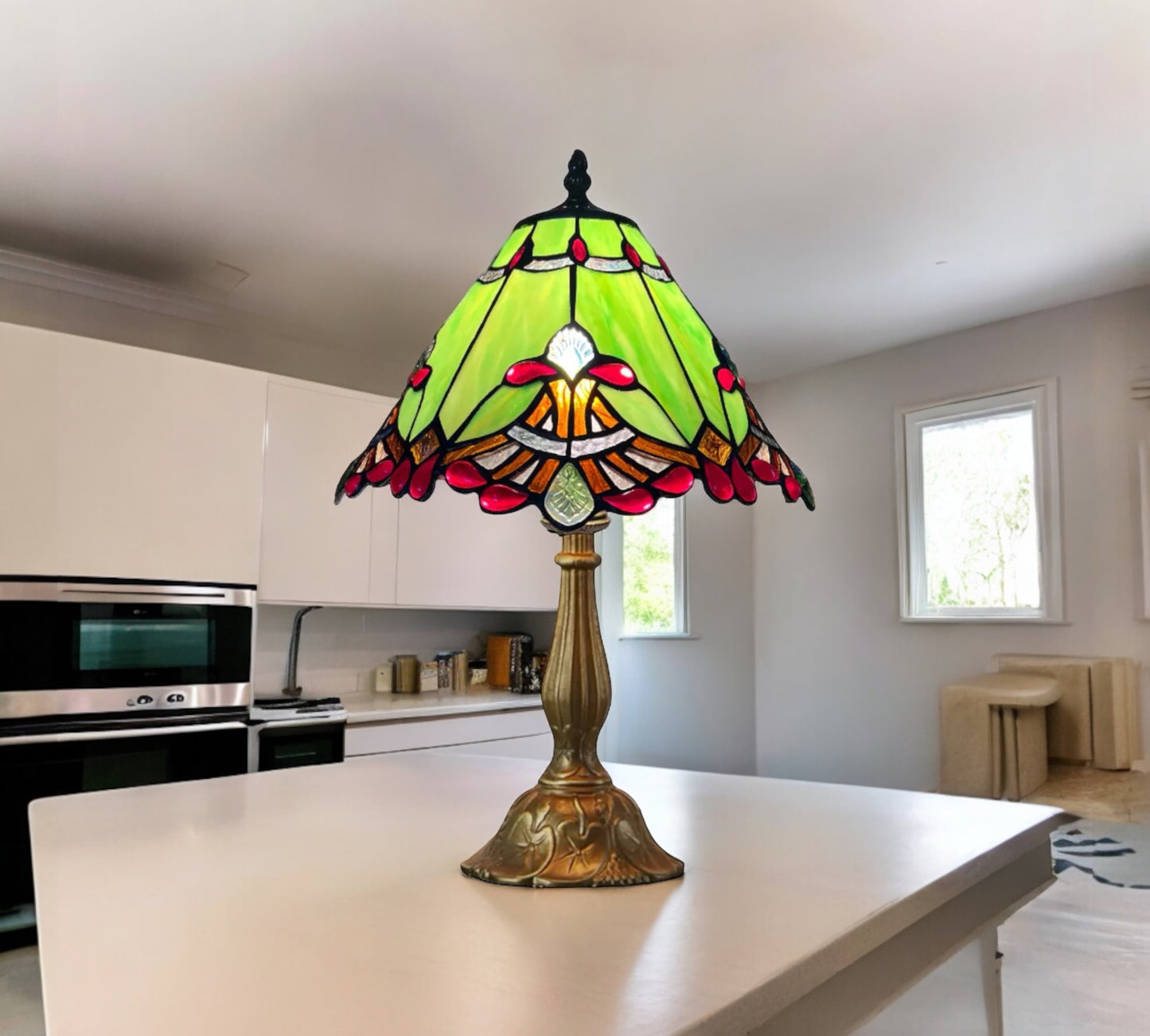 Tiffany Table Lamp (12001G)