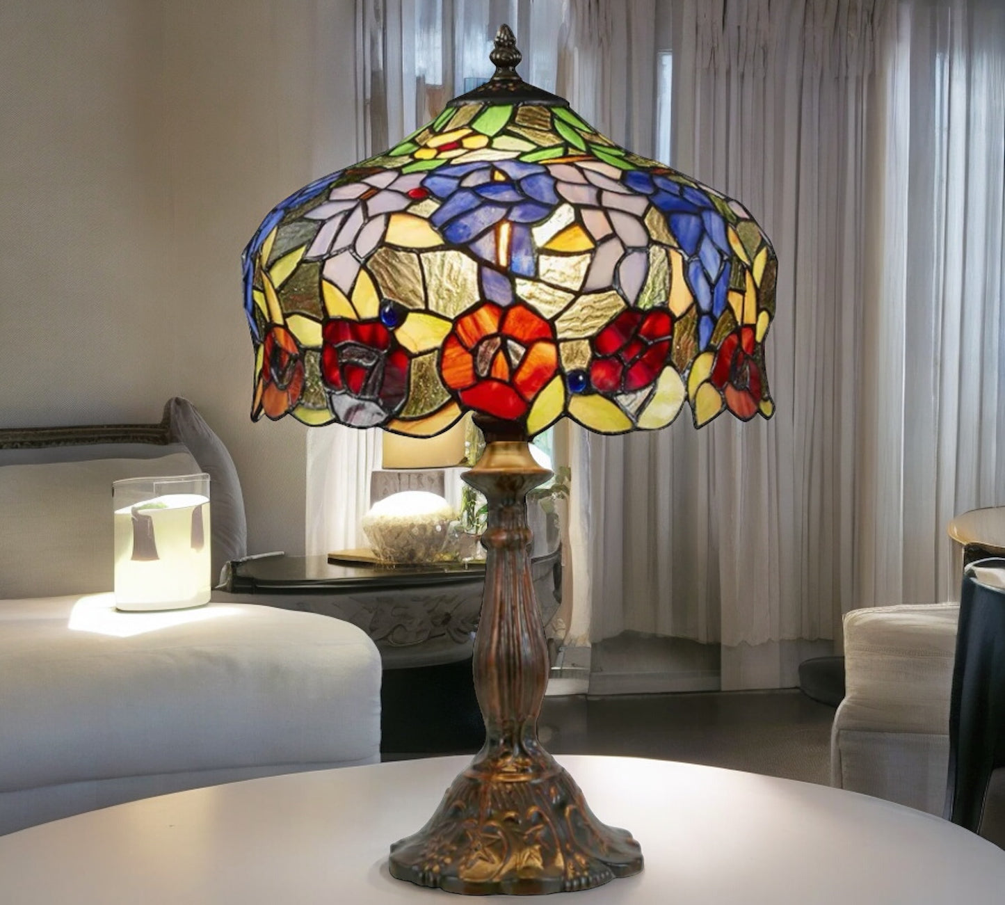 Tiffany Table Lamp (12054)