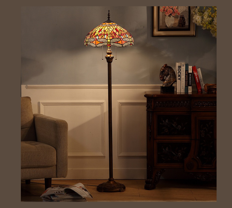 Tiffany Floor Lamp (16035)