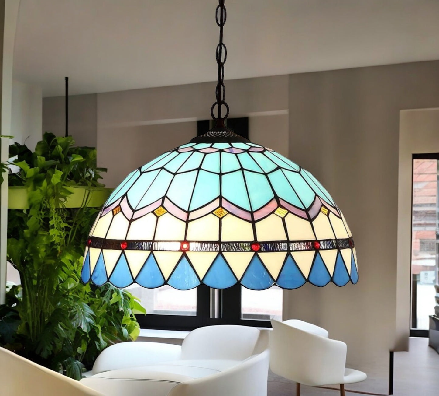 Tiffany Pendant Lamp 40cm shade (16101C)