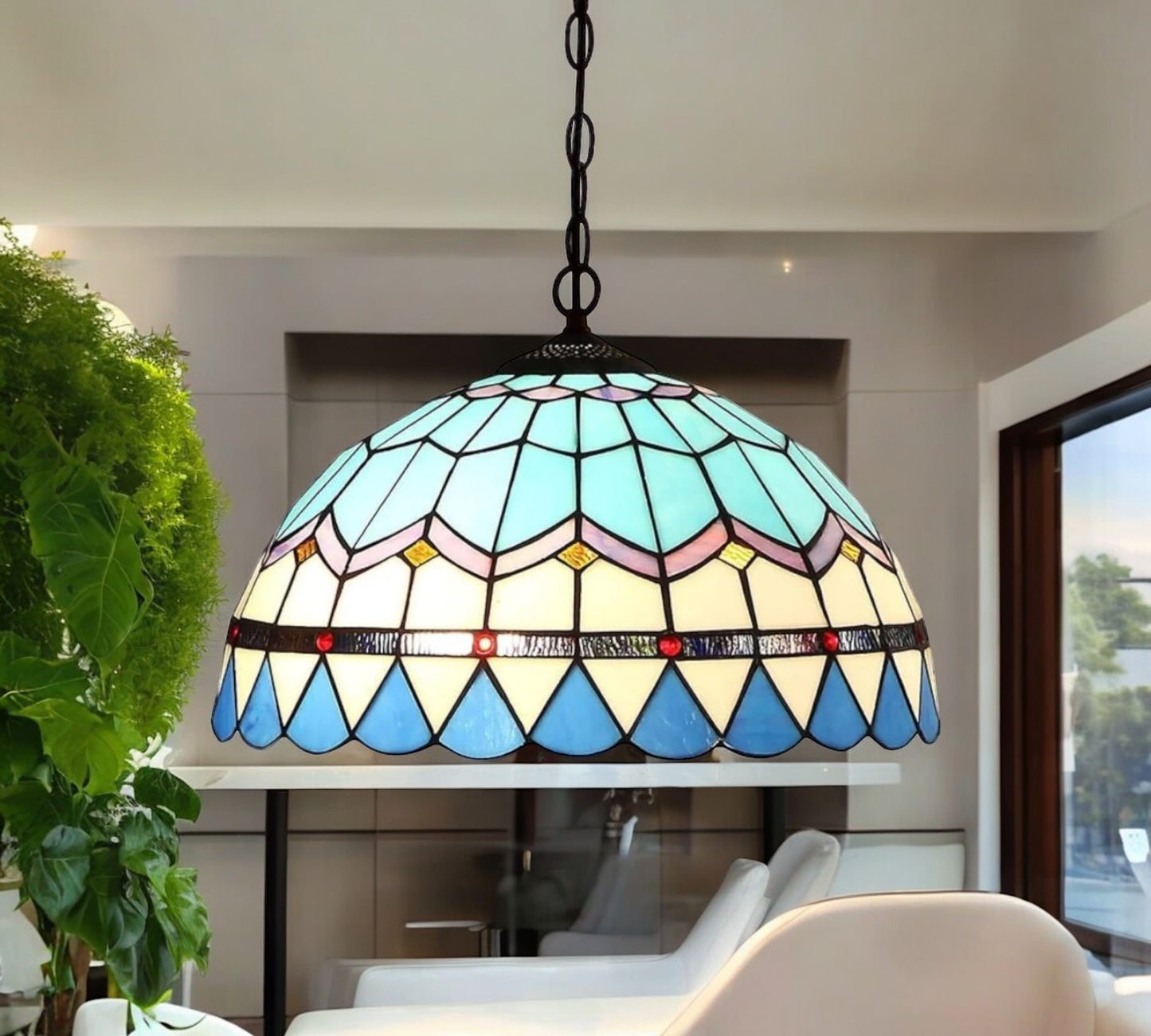 Tiffany Pendant Lamp 40cm shade (16101C)