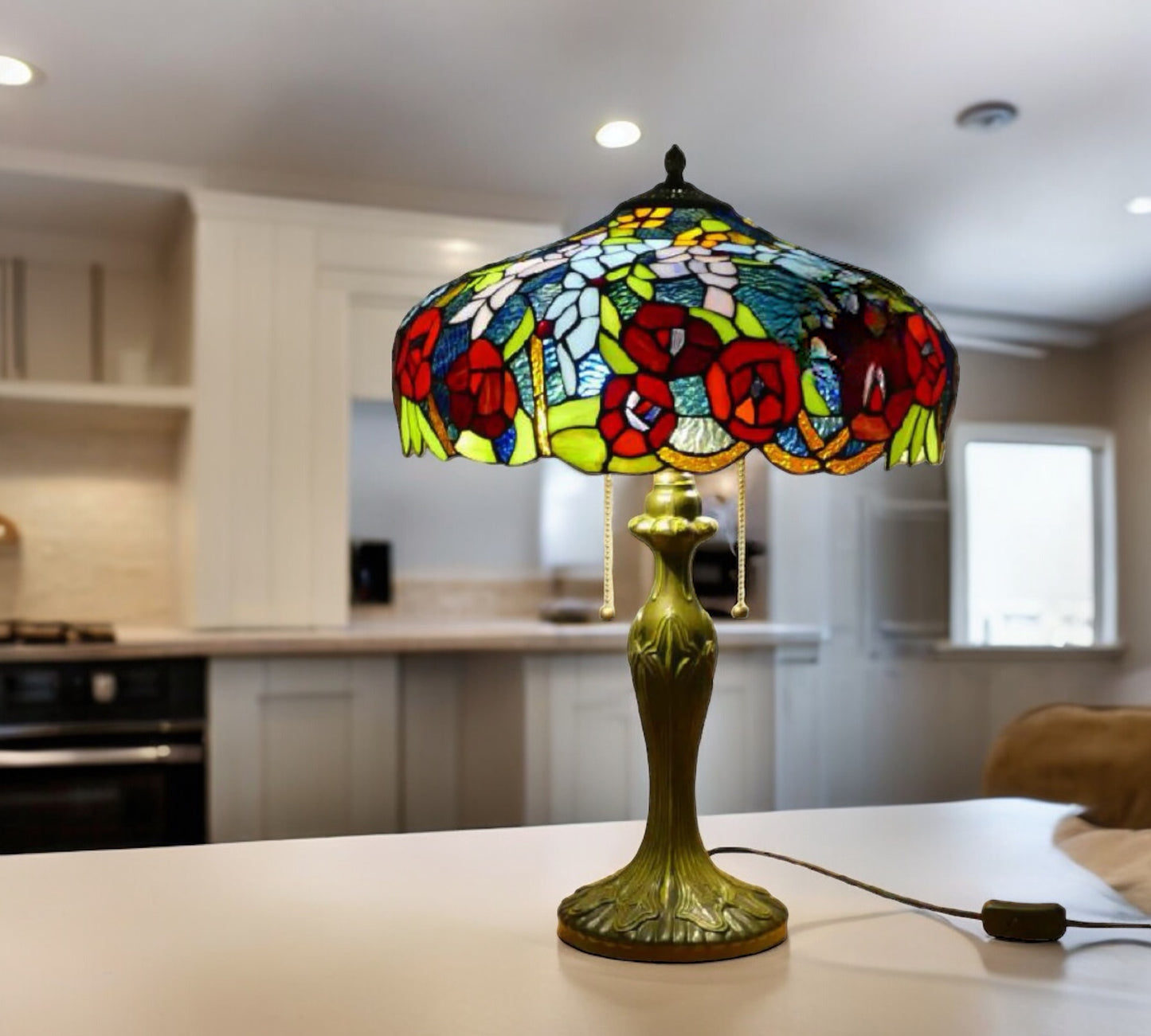 Tiffany Table Lamp 40cm Shade (15034)