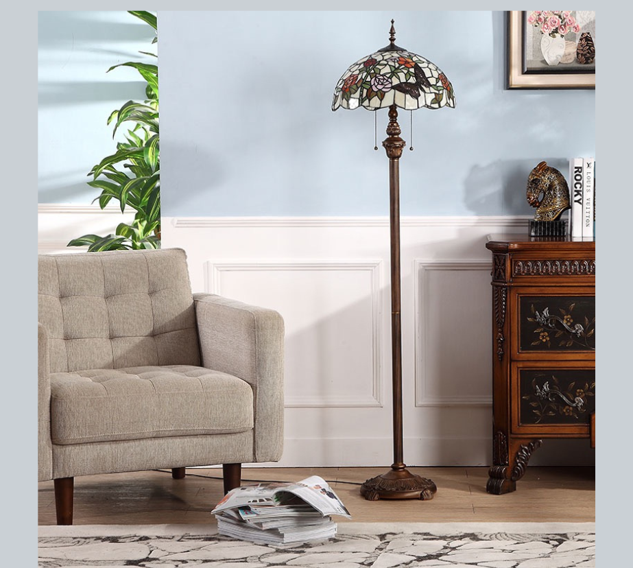 Tiffany Floor Lamp (16023)