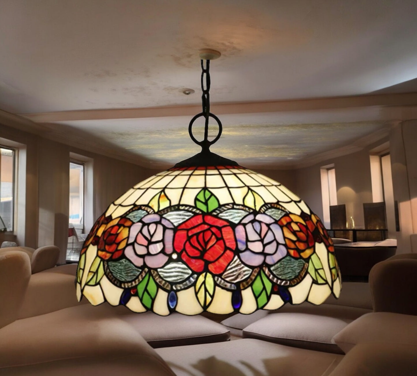 Tiffany Pendant Lamp 40cm shade (16081C)