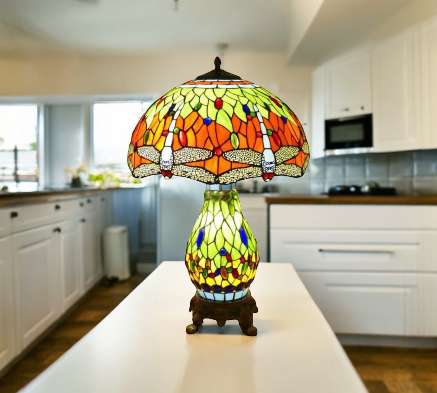 Tiffany Table Lamp (12076D)