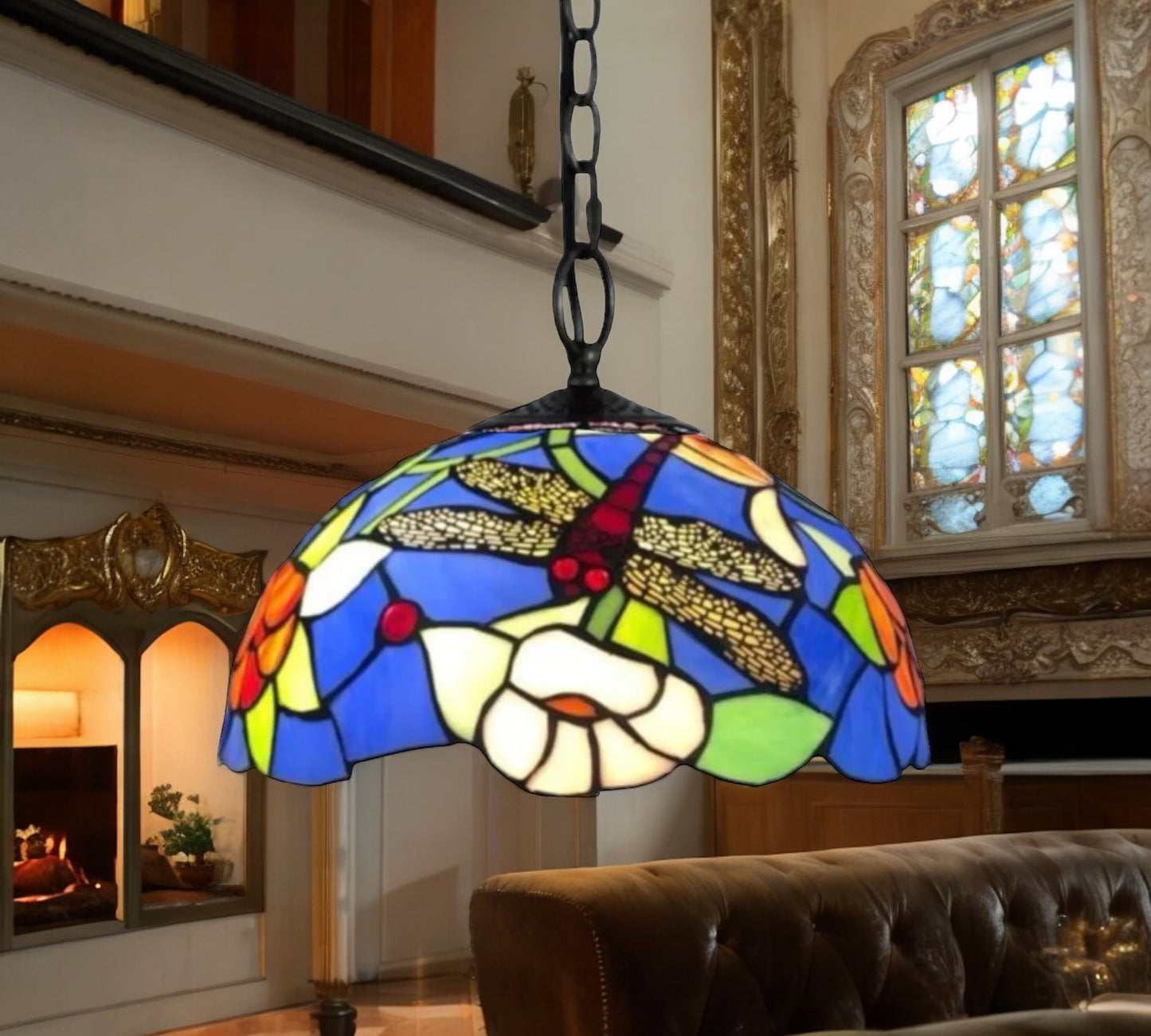 Tiffany Pendant Lamp 40cm shade (16029C)