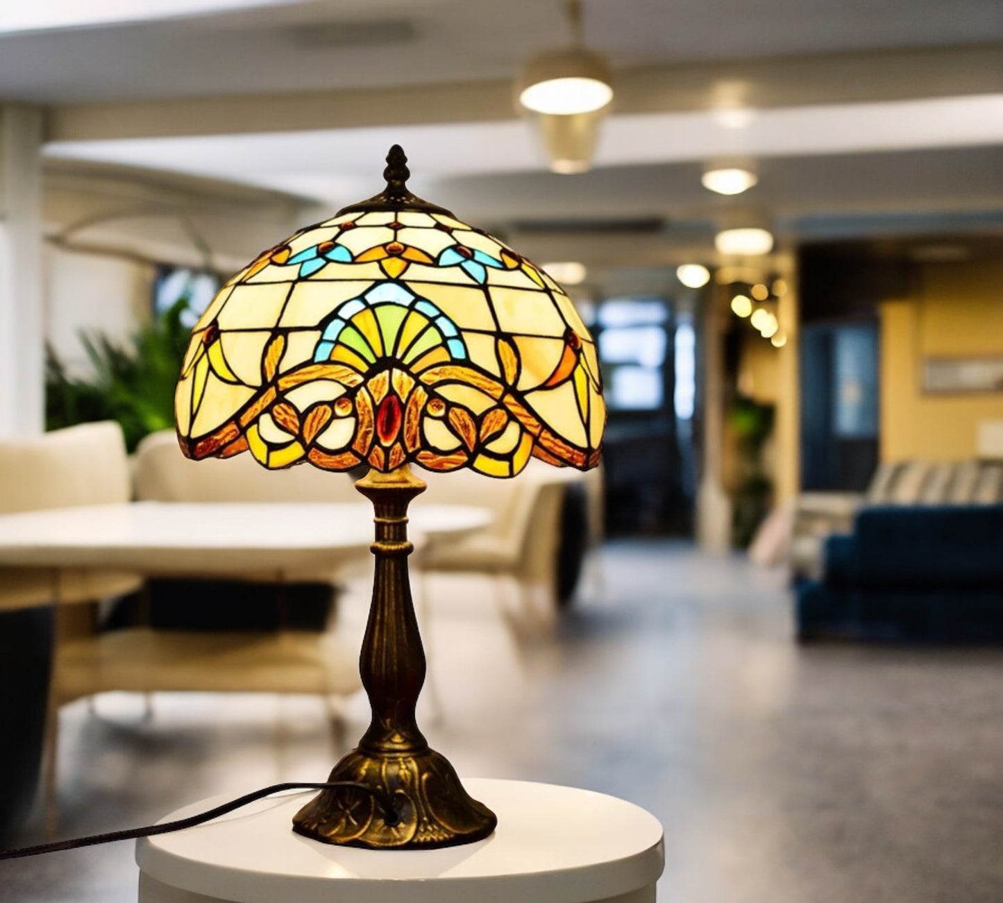 Tiffany Table Lamp (12025)