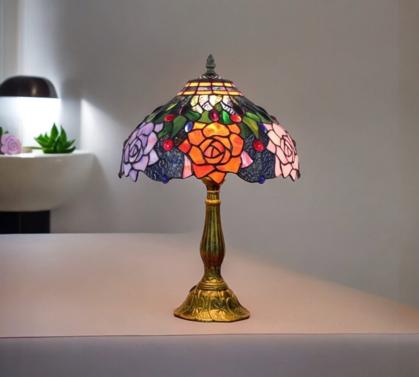 Tiffany Table Lamp (12063)