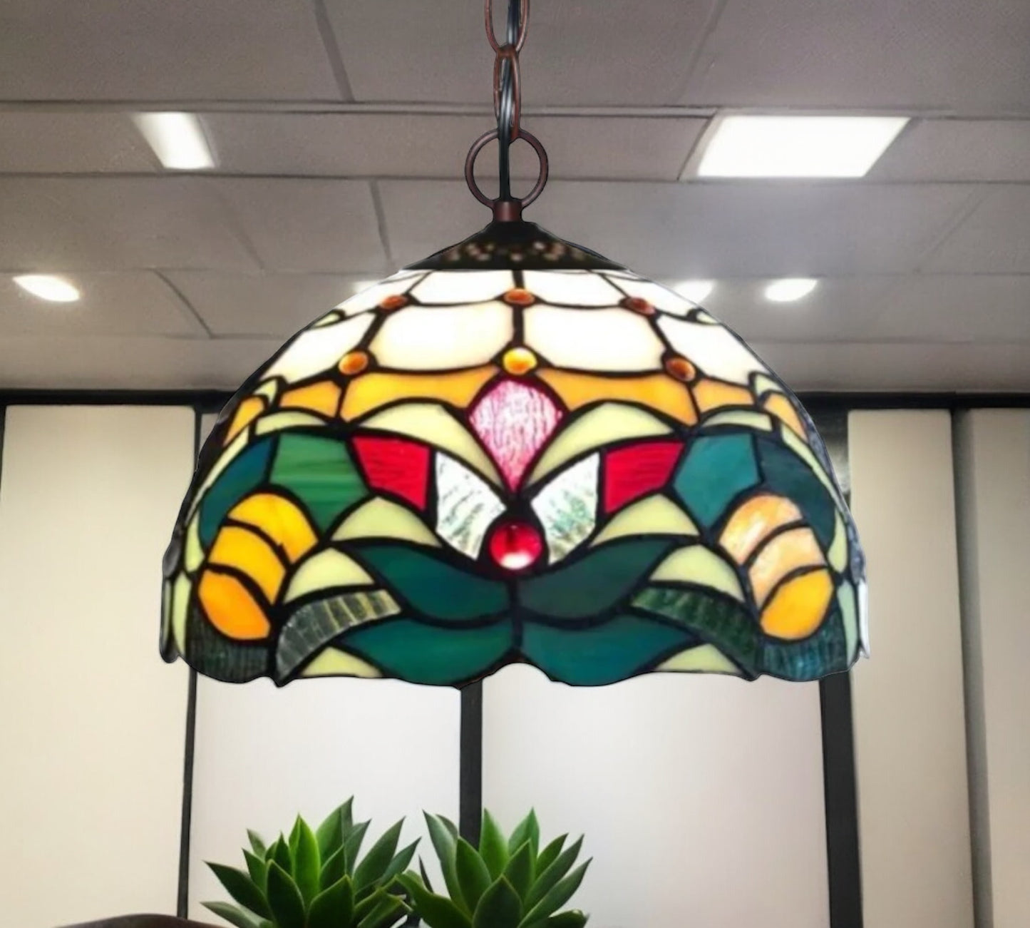 Tiffany Pendant Lamp 30cm shade (12718C)