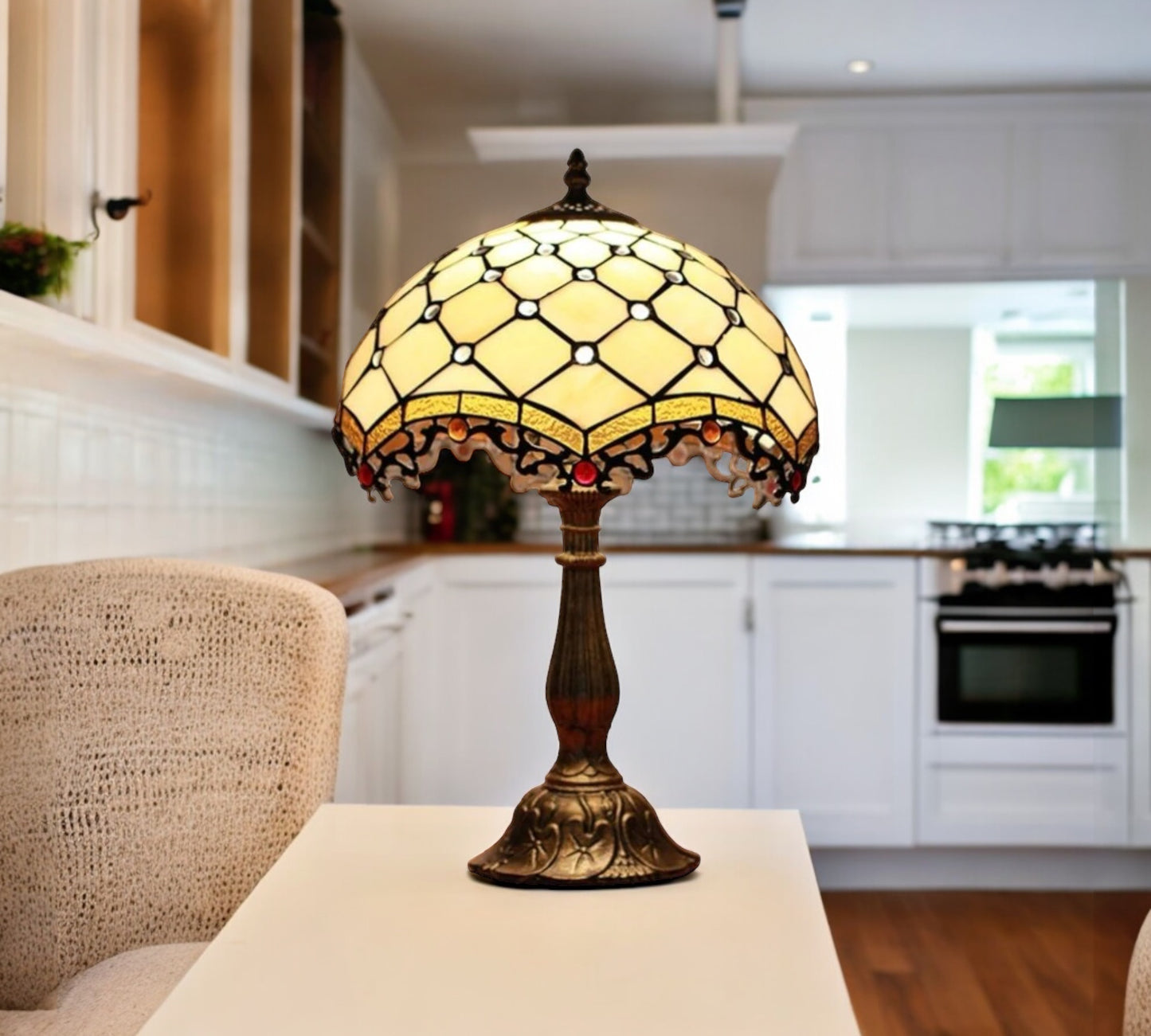 Tiffany Table Lamp (12010)