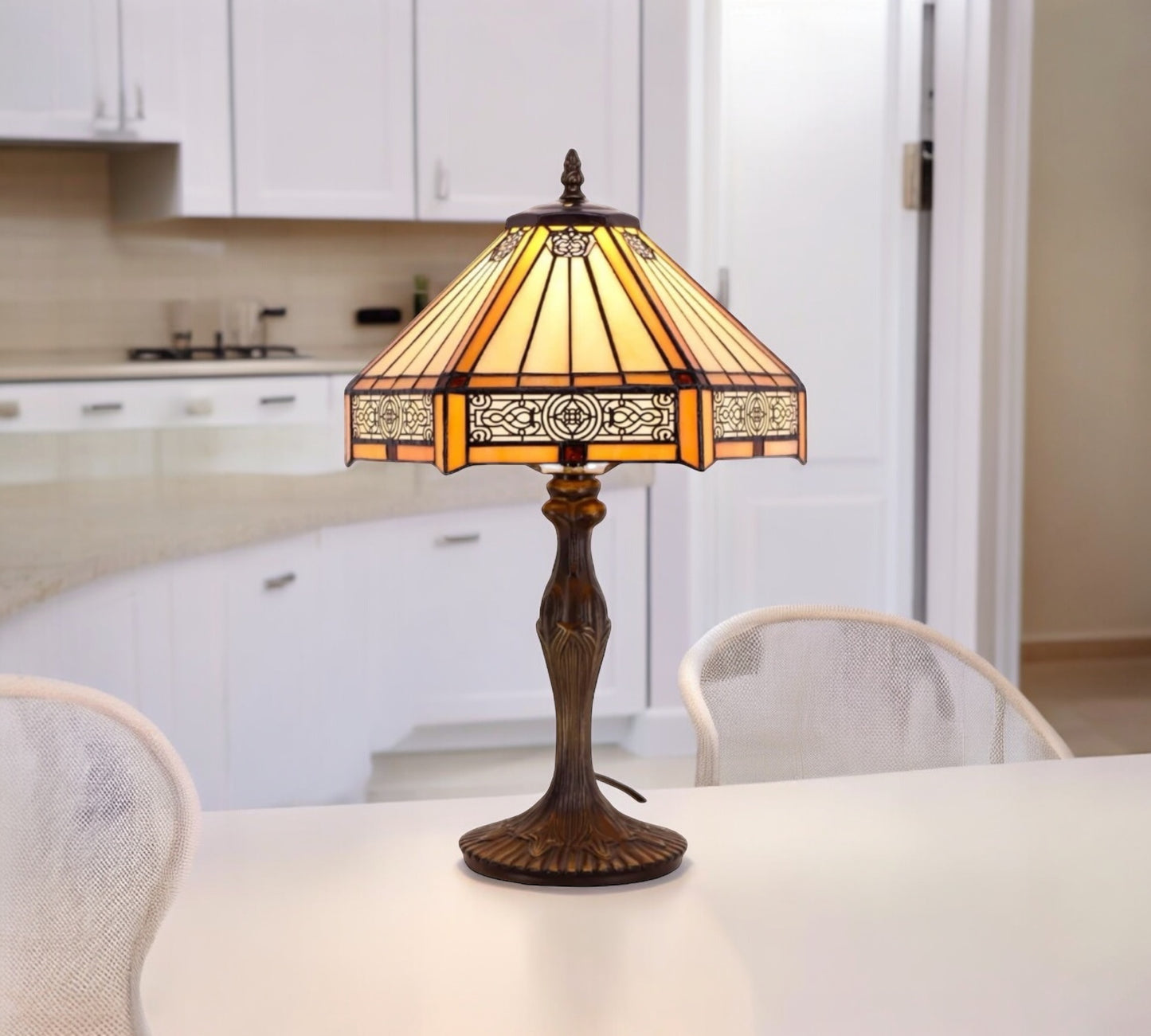 Tiffany Table Lamp 40cm Shade (16004)