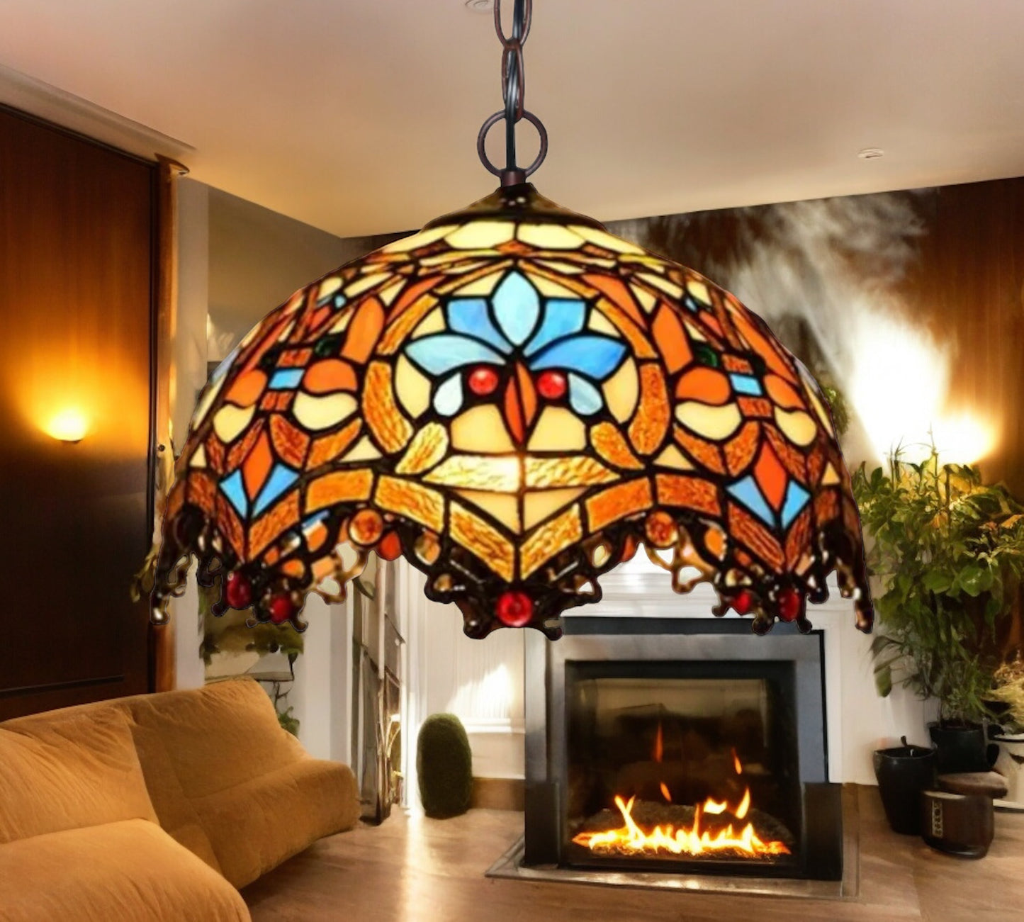 Tiffany Pendant Lamp 30cm shade (12011C)