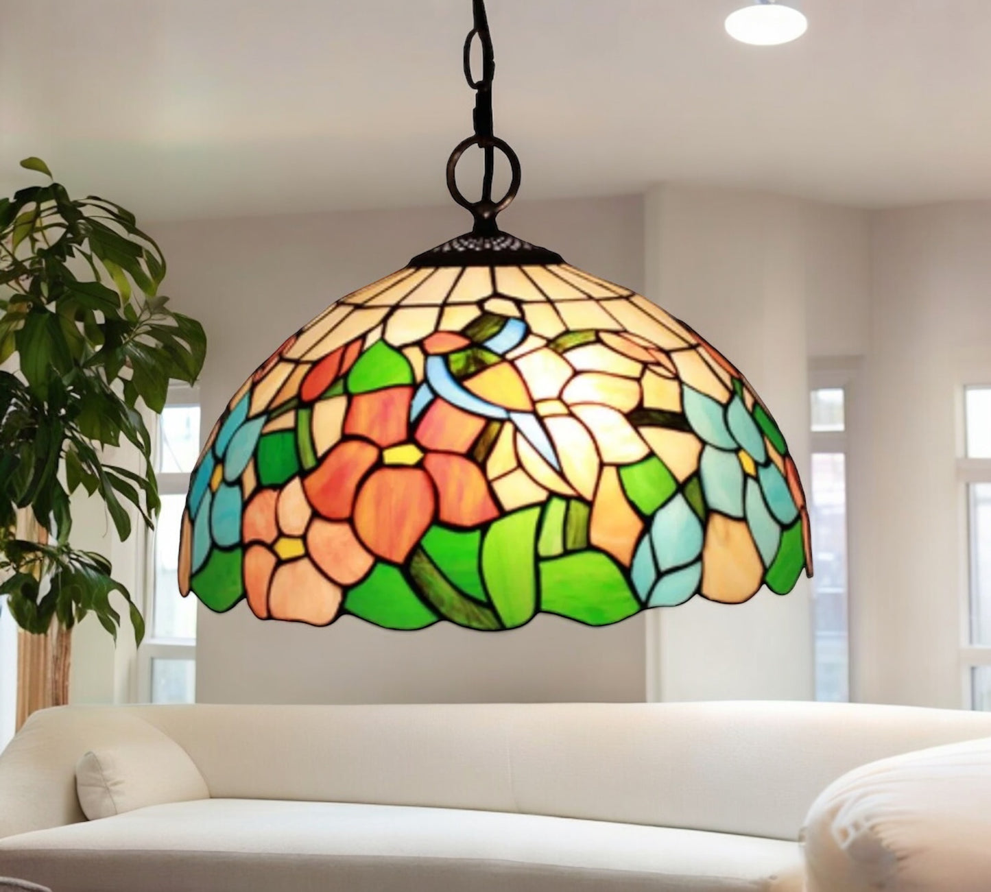 Tiffany Pendant Lamp 40cm shade (16027C)