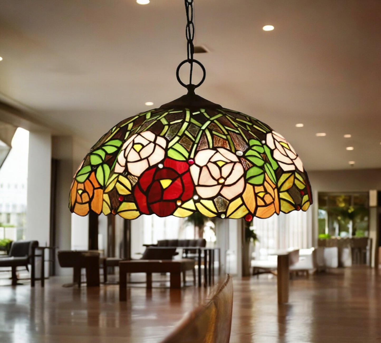 Tiffany Pendant Lamp 40cm shade (16078C)