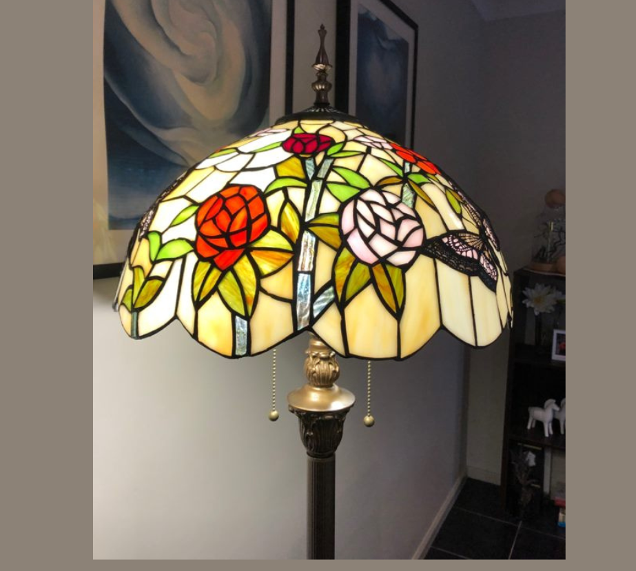 Tiffany Floor Lamp (16023)