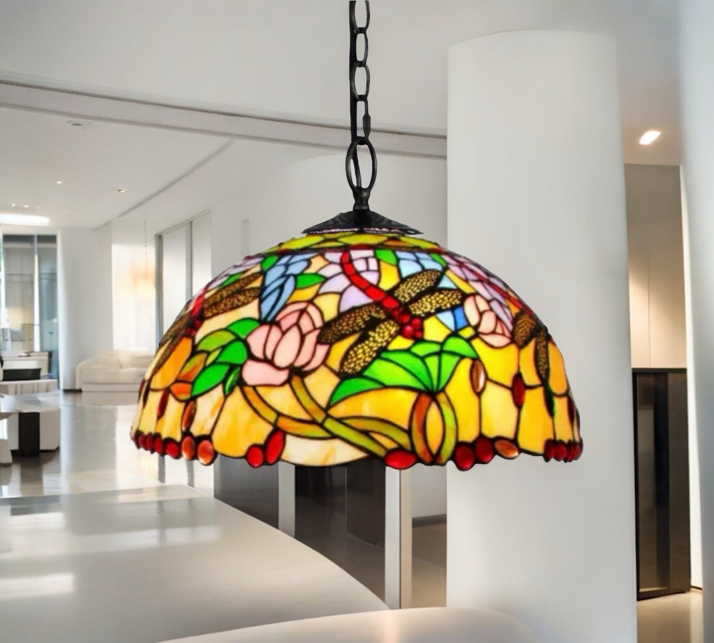 Tiffany Pendant Lamp 40cm shade (16941C)