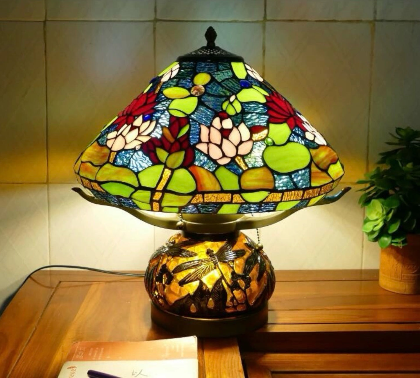 Tiffany Table Lamp 40cm Shade (15062)