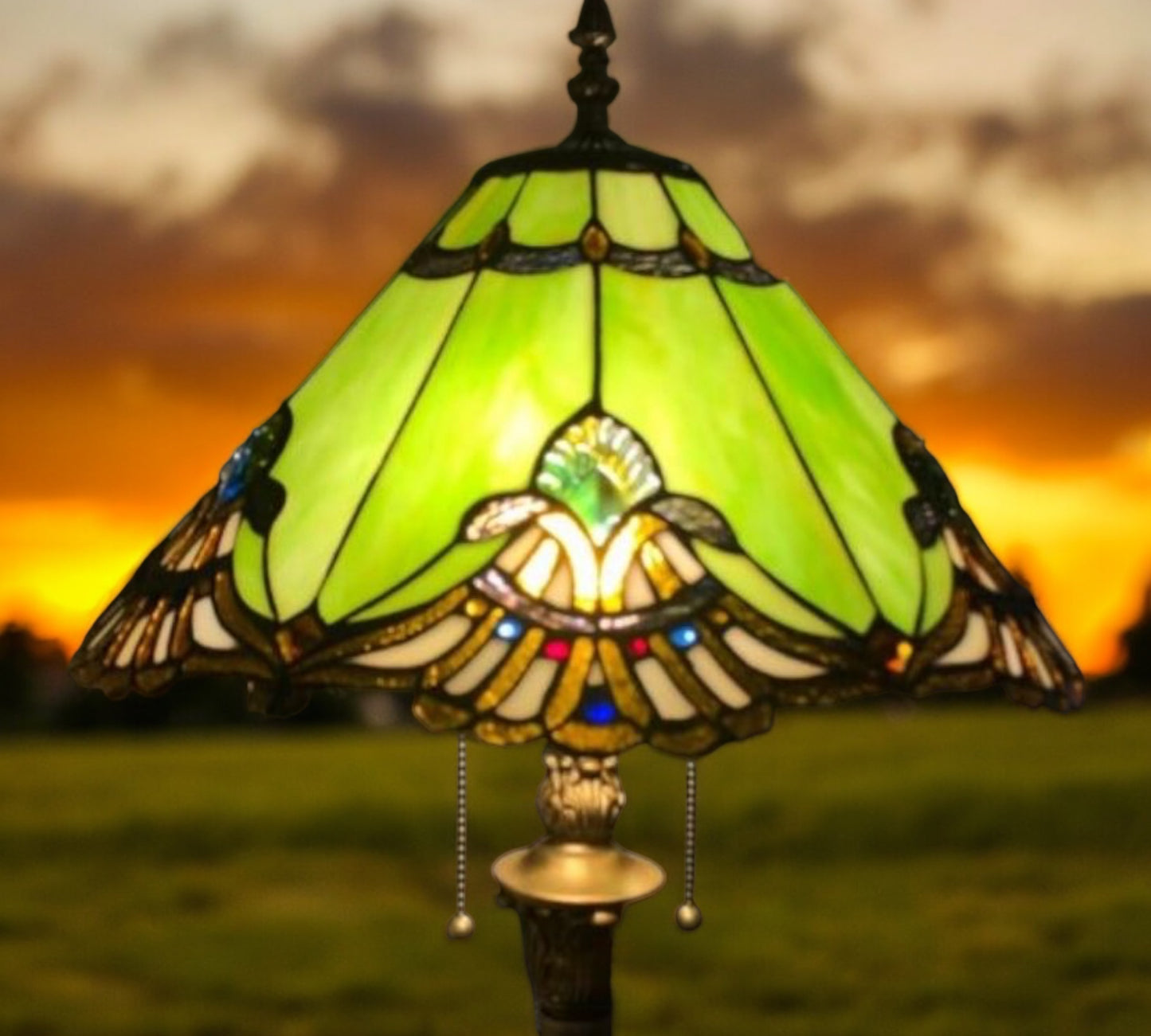 Tiffany Floor Lamp (16001)