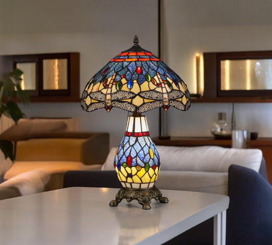 Tiffany Table Lamp (12076B)