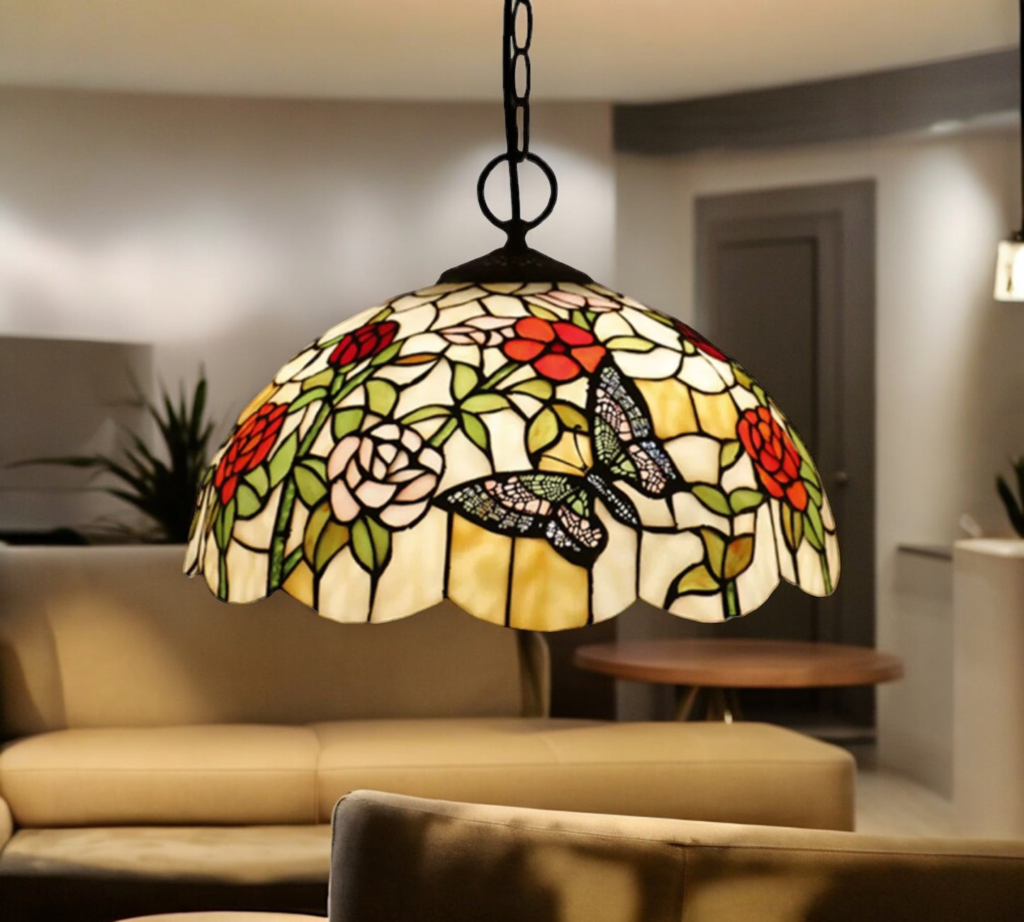 Tiffany Pendant Lamp 40cm shade (16023C)