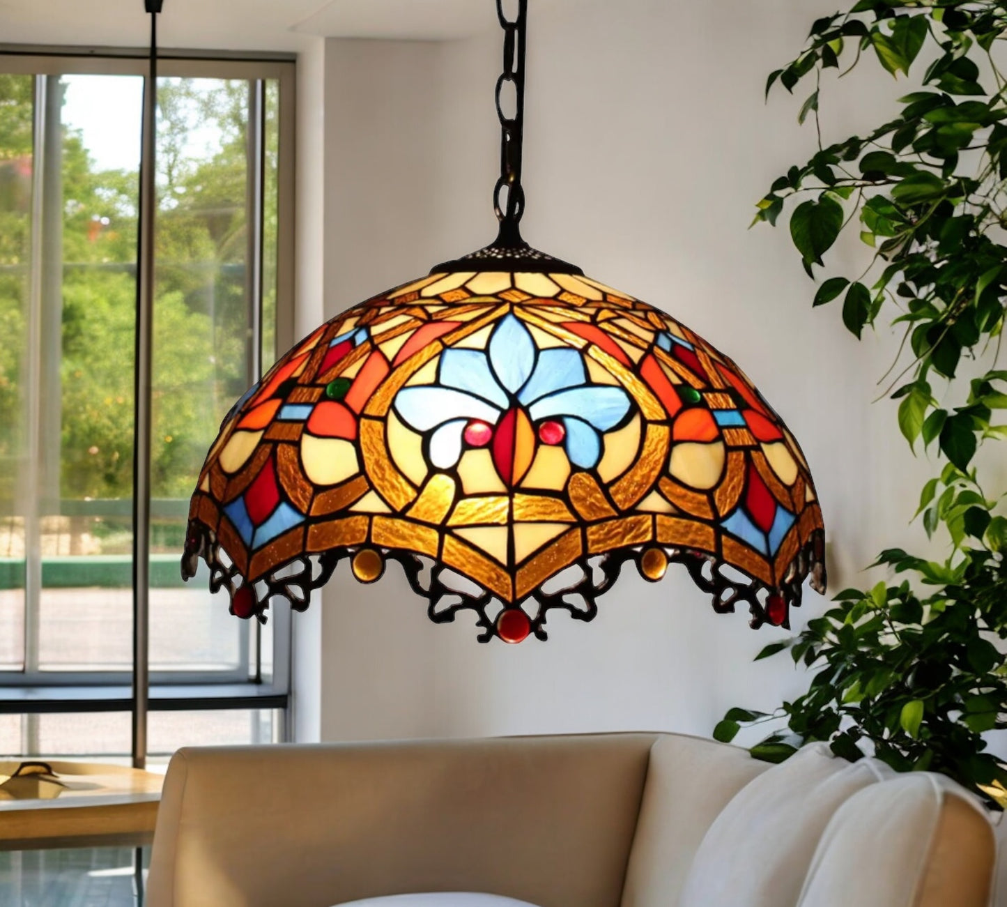 Tiffany Pendant Lamp 40cm shade (18006C)