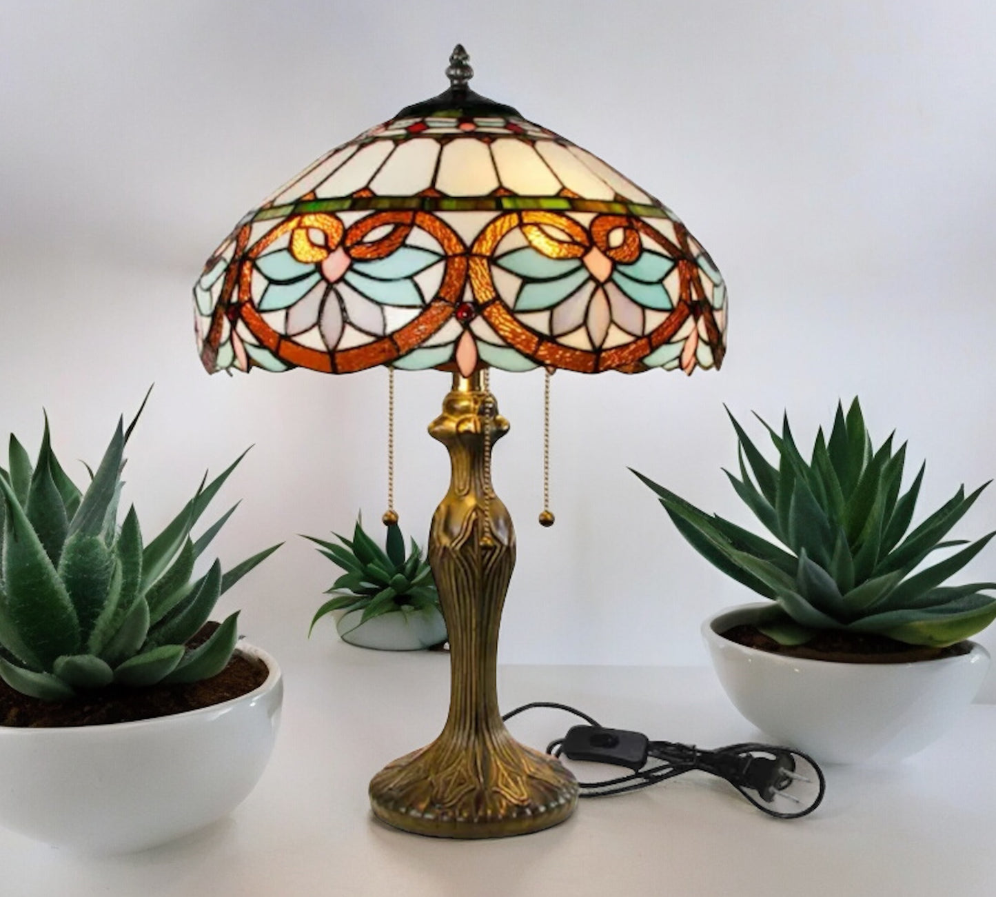 Tiffany Table Lamp 40cm Shade (15059)