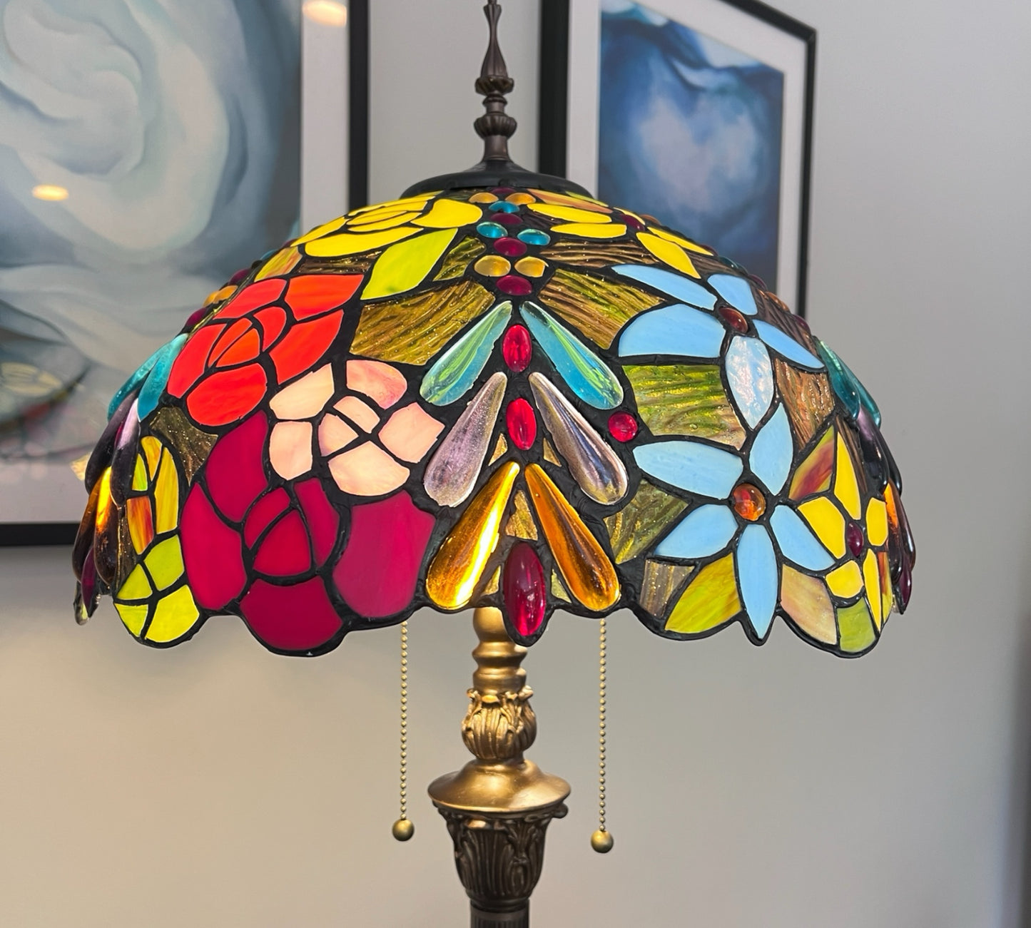 Tiffany Floor Lamp (16114)