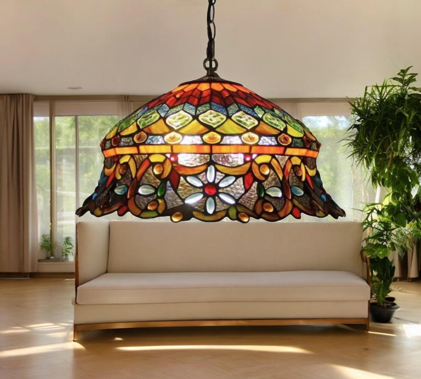 Tiffany Pendant Lamp 46cm shade (19002C)