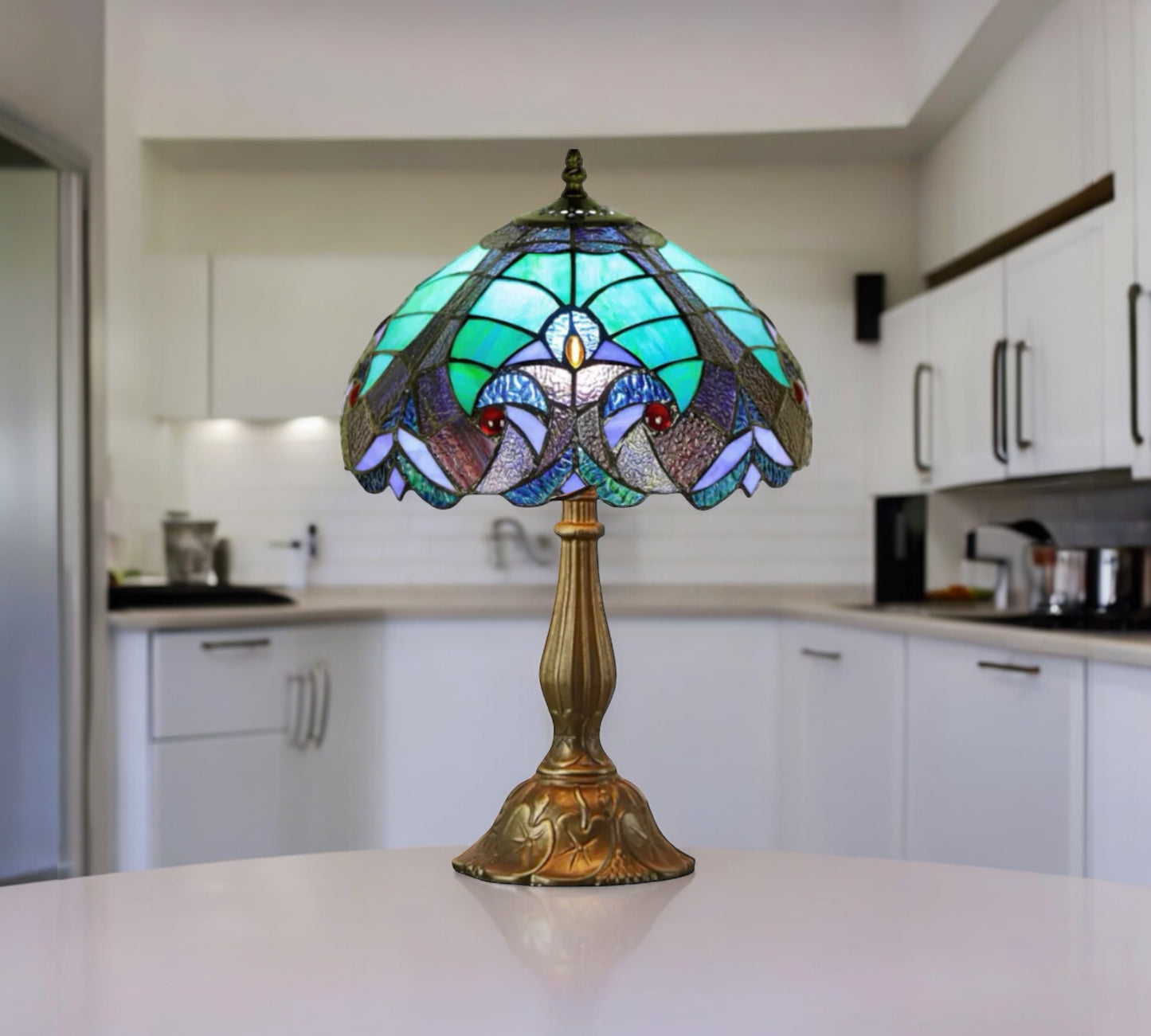 Tiffany Table Lamp (12013)