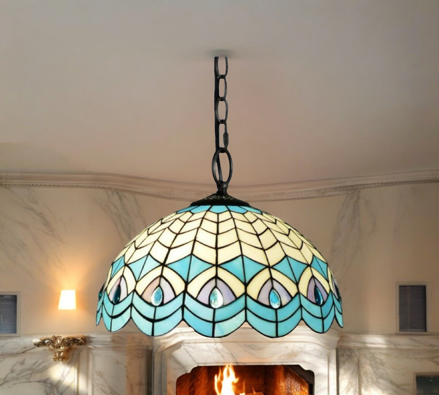 Tiffany Pendant Lamp 40cm shade (16119C)