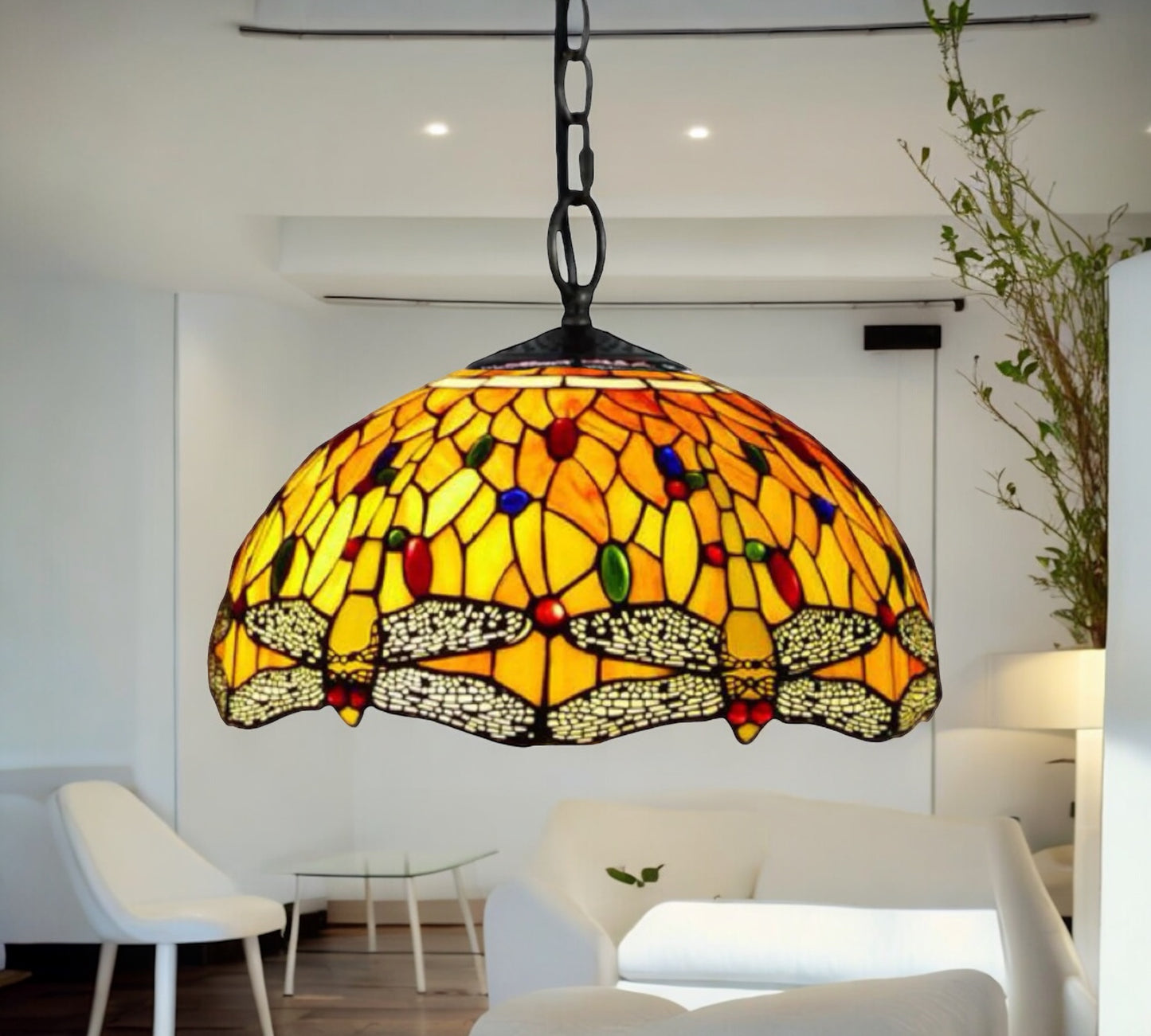 Tiffany Pendant Lamp 40cm shade (16035C)