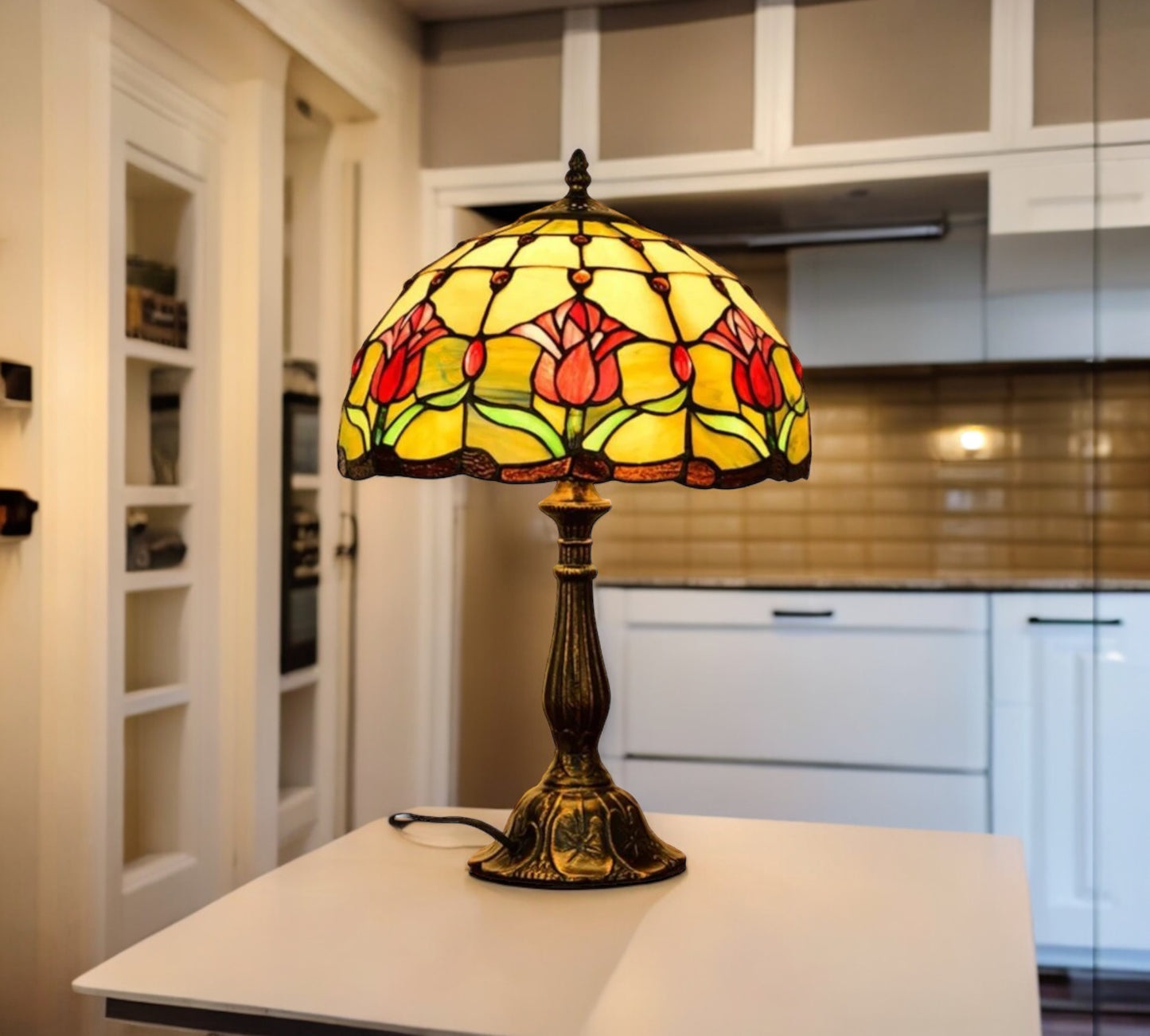 Tiffany Table Lamp (12009)