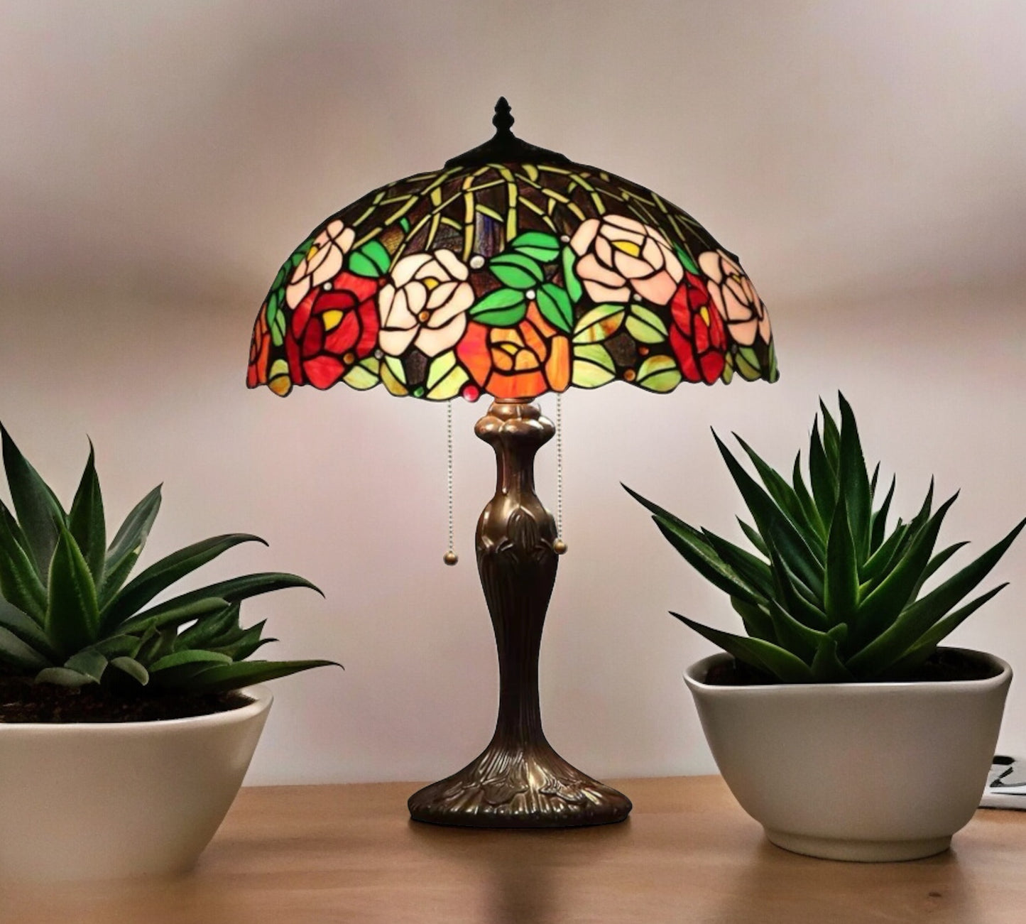 Tiffany Table Lamp 40cm Shade (15038)