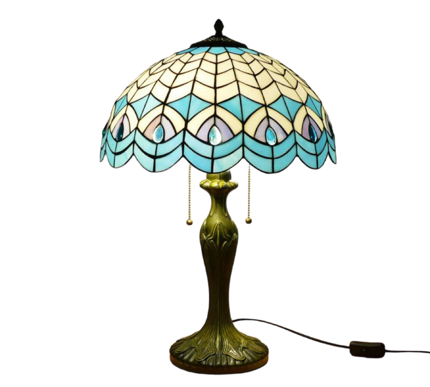 Tiffany Table Lamp 40cm Shade (15036)