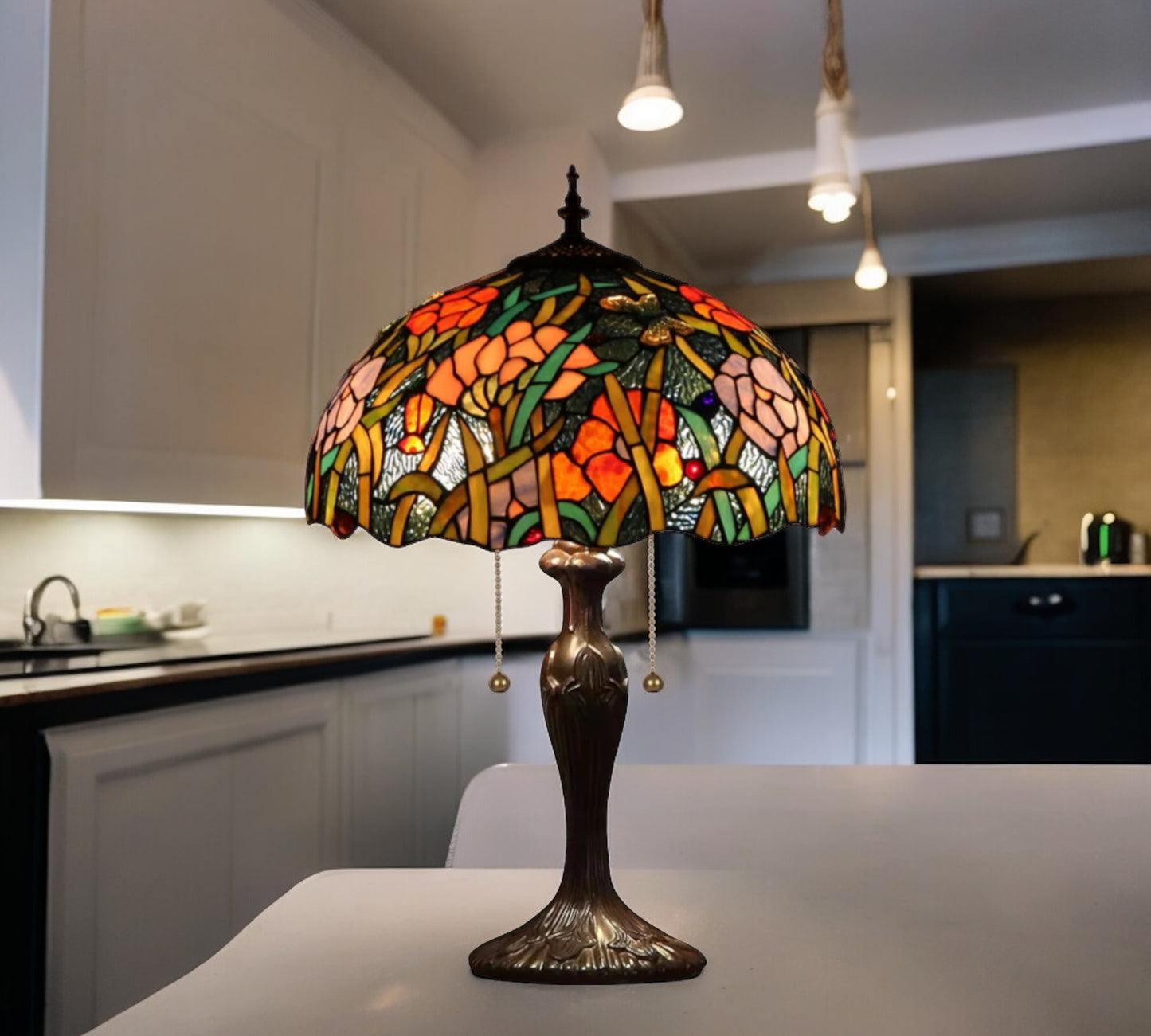 Tiffany Table Lamp 40cm Shade (15023)