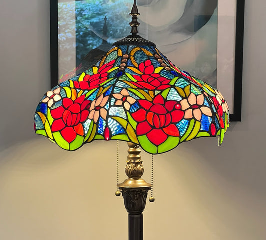 Tiffany Floor Lamp (16118)