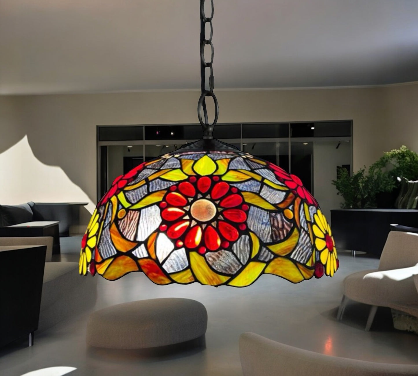 Tiffany Pendant Lamp 40cm shade (16939C)