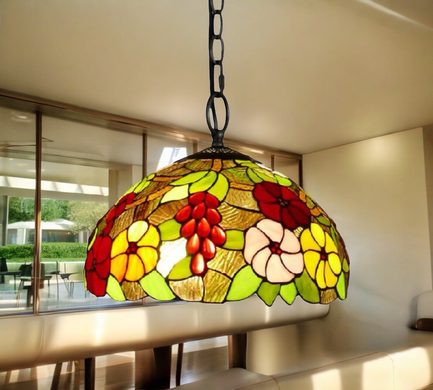 Tiffany Pendant Lamp 40cm shade (16115C)