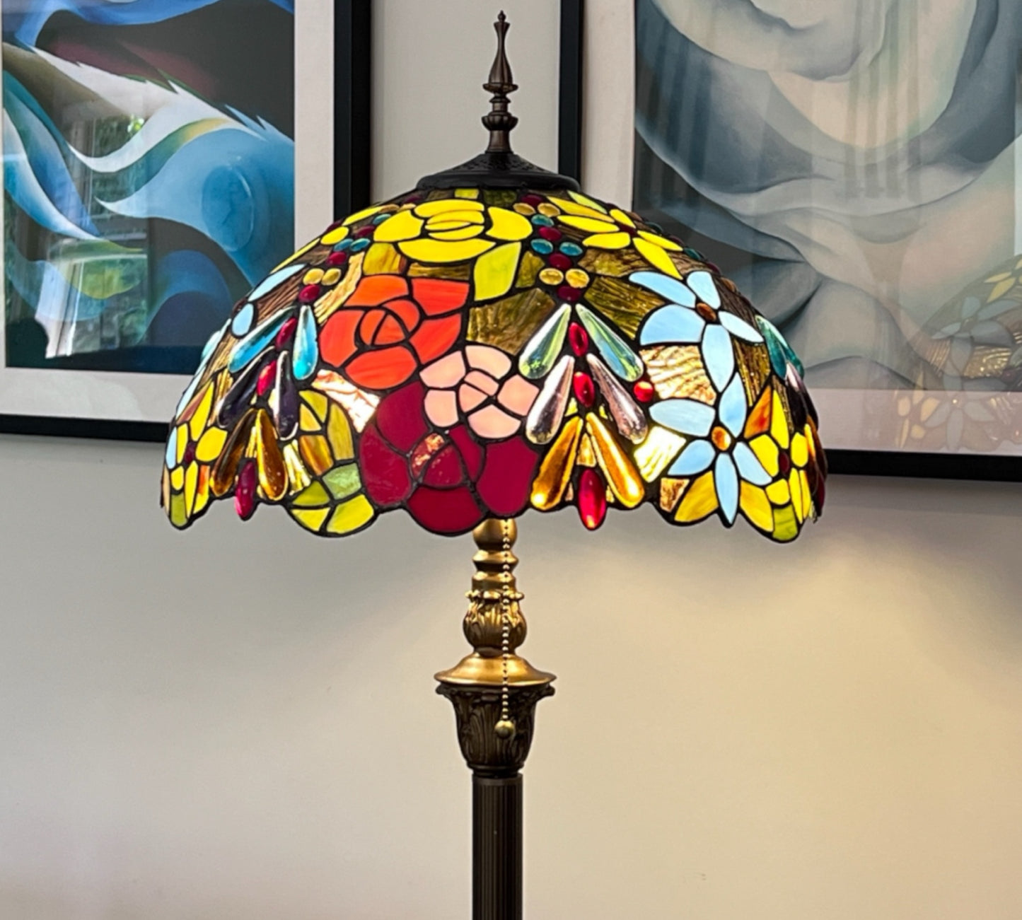 Tiffany Floor Lamp (16114)